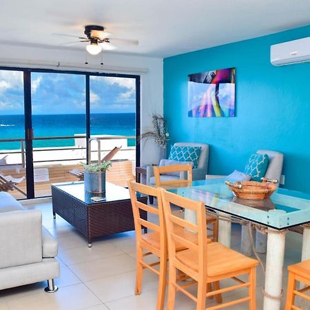 Ocean View Apartment, Best Beach Area, 3 Bedrooms Cancun Bagian luar foto