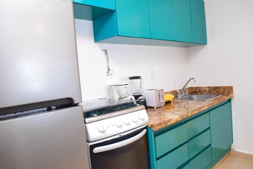 Ocean View Apartment, Best Beach Area, 3 Bedrooms Cancun Bagian luar foto